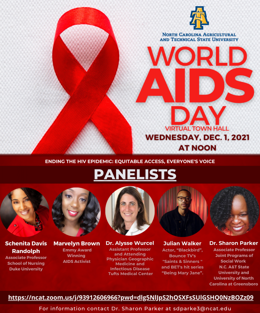 2021 NCAT World AIDS Day Town Hall Meeting