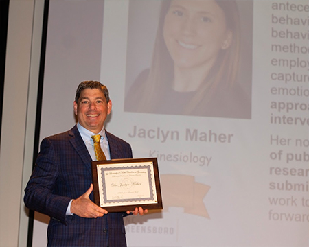 Jaclyn Mahar - Junior Research Excellence Award