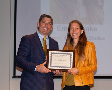Emily Janke - Community Engaged Scholar Award