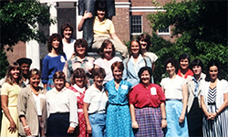 Physical Education Class of '75.1985 Reunion